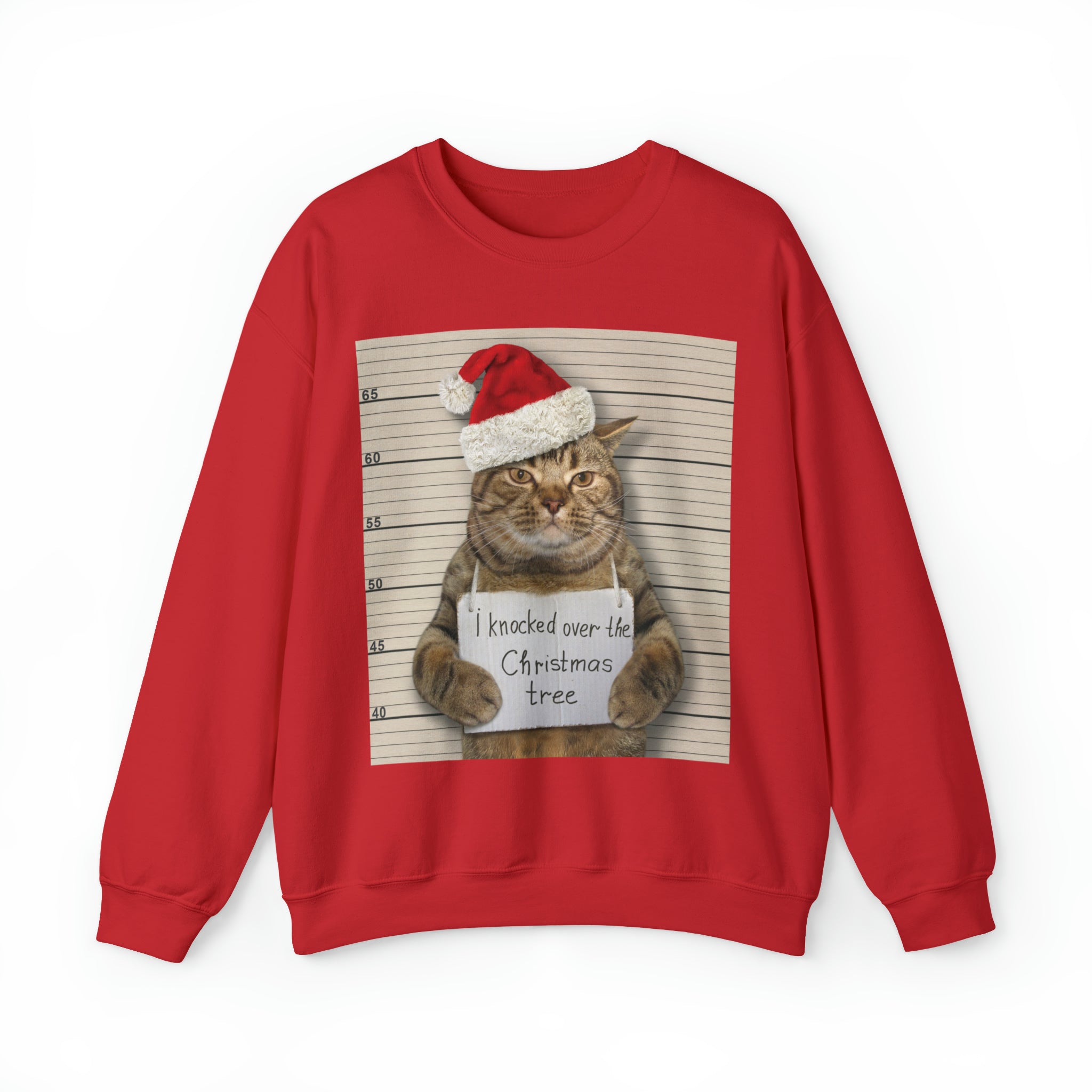 Naughty Cat Christmas Sweater