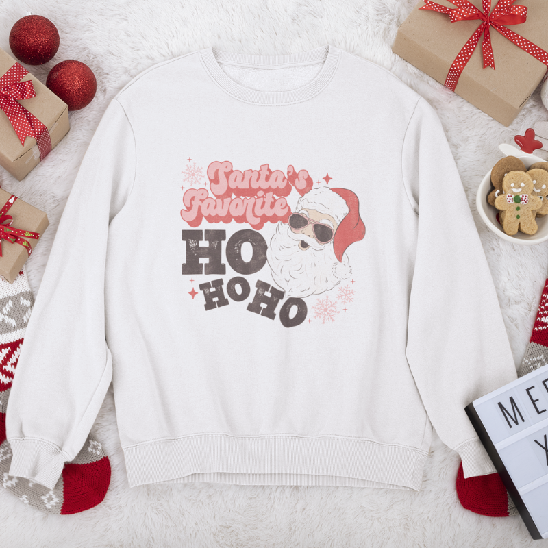 Santa's Favorite Ho Ho Ho Sweater