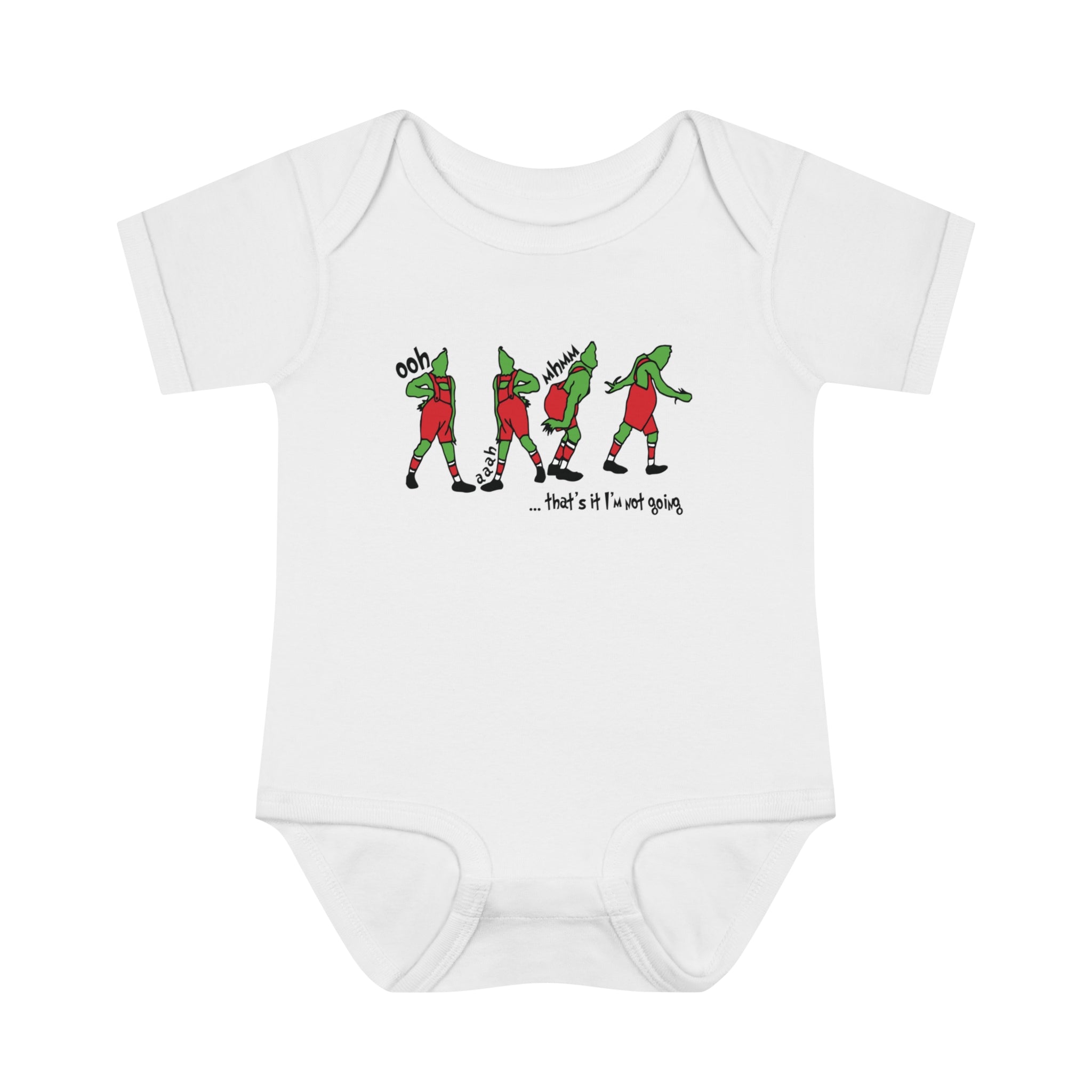 Grinch Baby Holiday Bodysuit