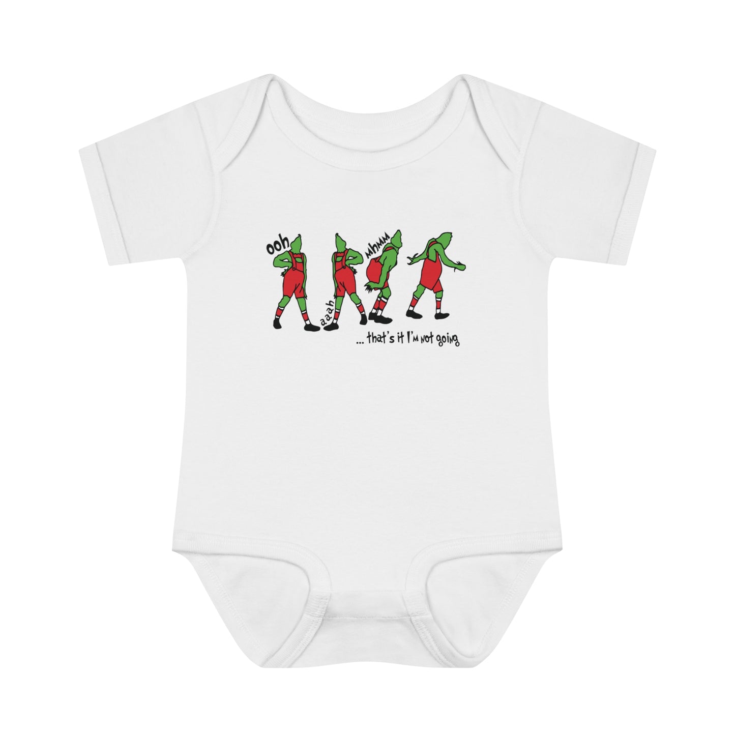 Grinch Baby Holiday Bodysuit