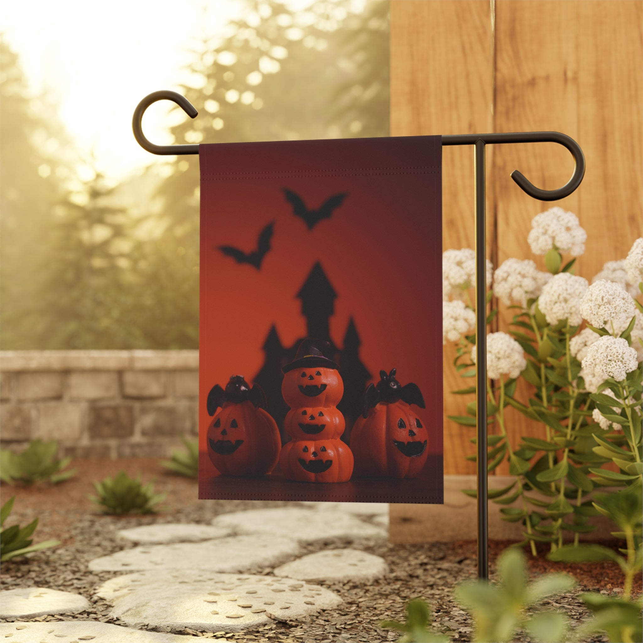 Cute Halloween Grass Banner